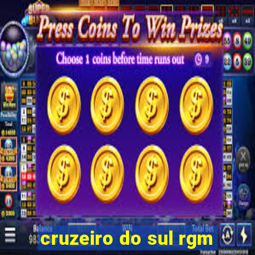 cruzeiro do sul rgm