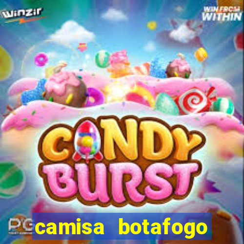 camisa botafogo plus size