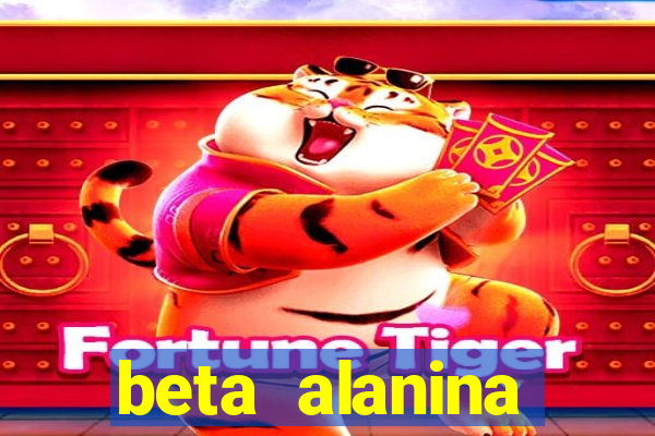 beta alanina aumenta a pressao