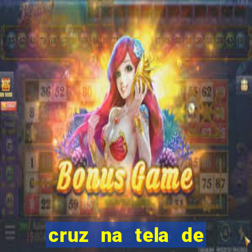 cruz na tela de cruz das