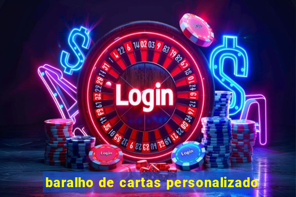 baralho de cartas personalizado