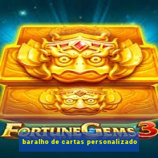 baralho de cartas personalizado