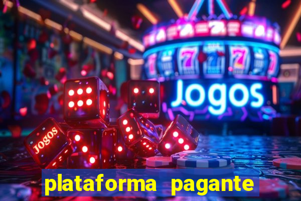 plataforma pagante fortune tiger