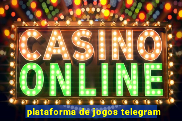 plataforma de jogos telegram