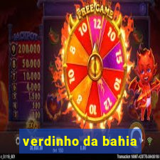 verdinho da bahia