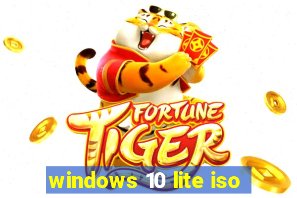 windows 10 lite iso
