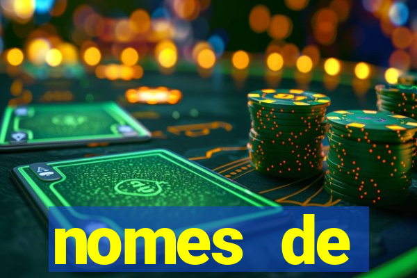 nomes de plataformas de jogos de cassino