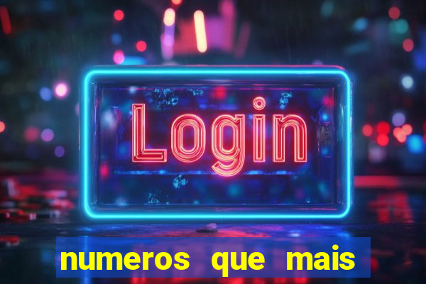 numeros que mais saem no minas cap