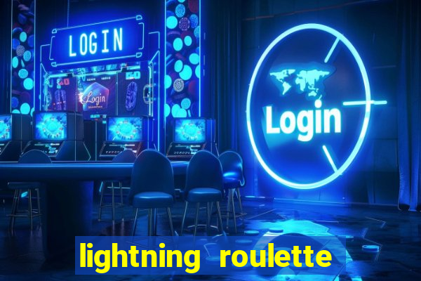 lightning roulette como jogar