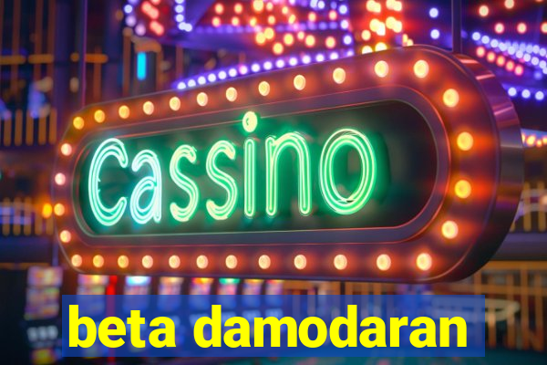 beta damodaran