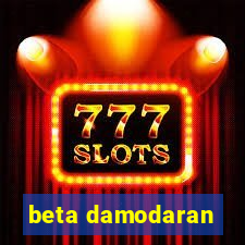 beta damodaran