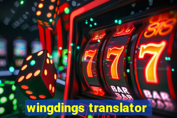 wingdings translator
