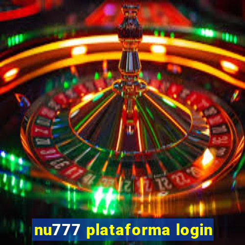 nu777 plataforma login