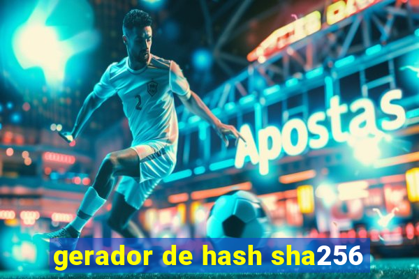 gerador de hash sha256