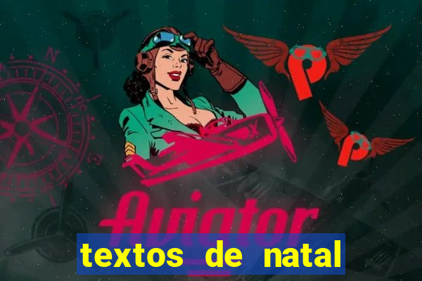 textos de natal para leitura
