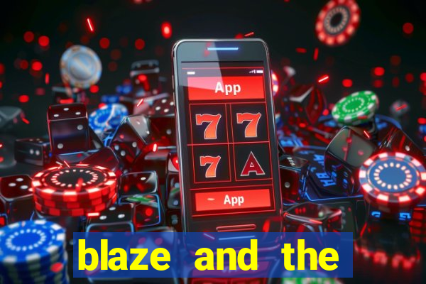 blaze and the monster machines logo font