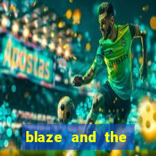 blaze and the monster machines logo font