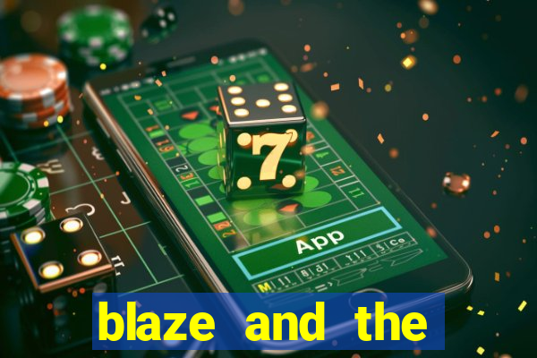 blaze and the monster machines logo font