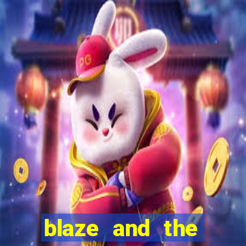 blaze and the monster machines logo font