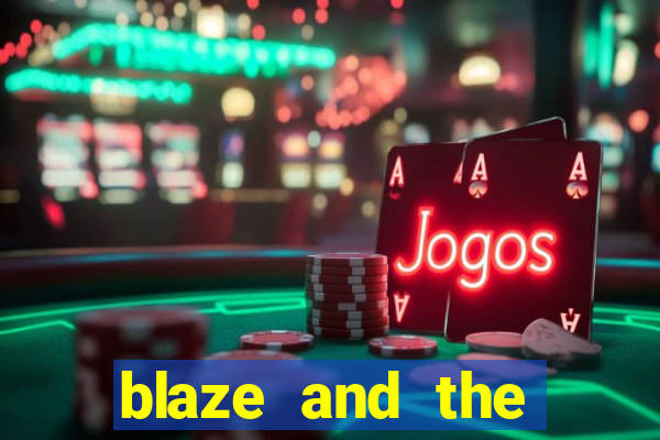 blaze and the monster machines logo font