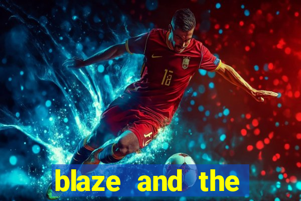 blaze and the monster machines logo font