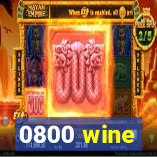 0800 wine