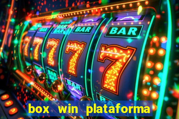 box win plataforma de jogos