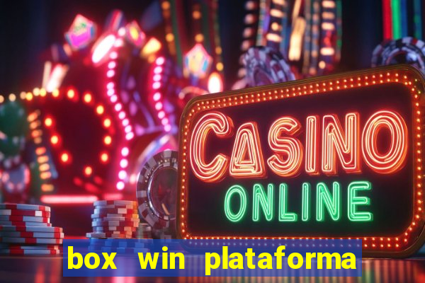 box win plataforma de jogos