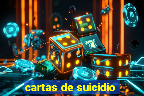cartas de suicidio