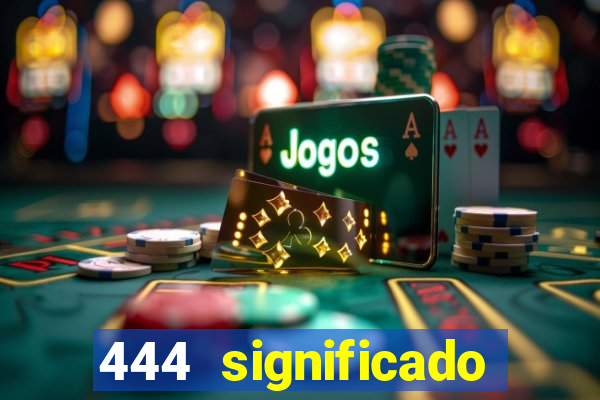 444 significado hora espejo
