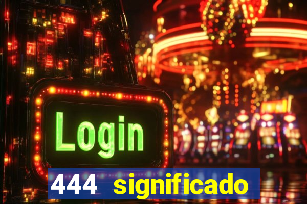 444 significado hora espejo