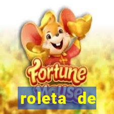 roleta de personagens de desenhos animados