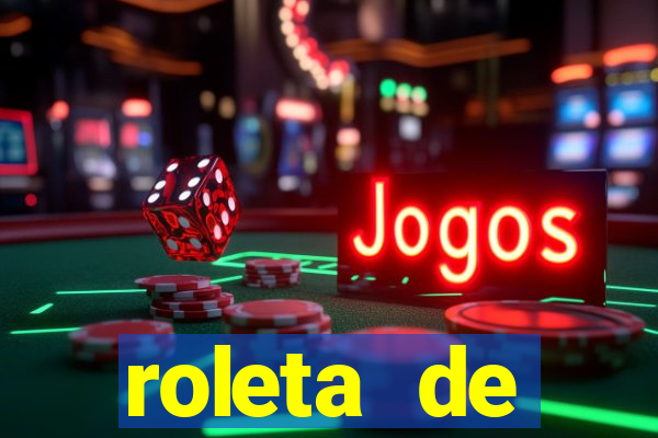 roleta de personagens de desenhos animados