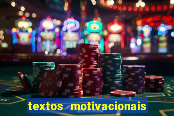 textos motivacionais para equipes