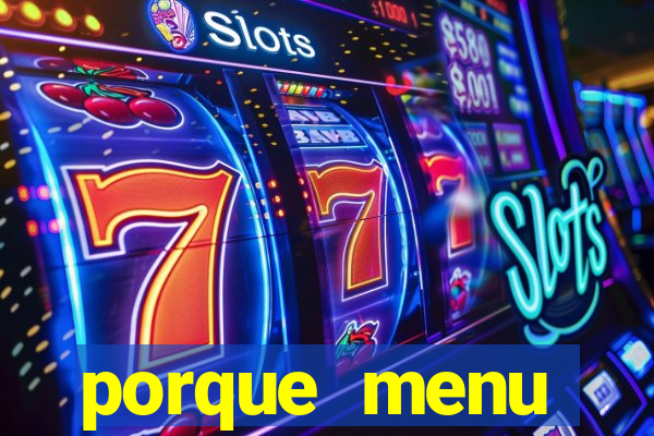 porque menu selvagem acabou