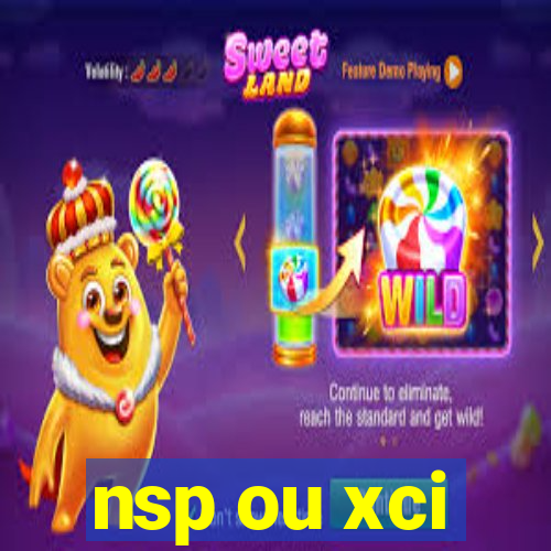 nsp ou xci