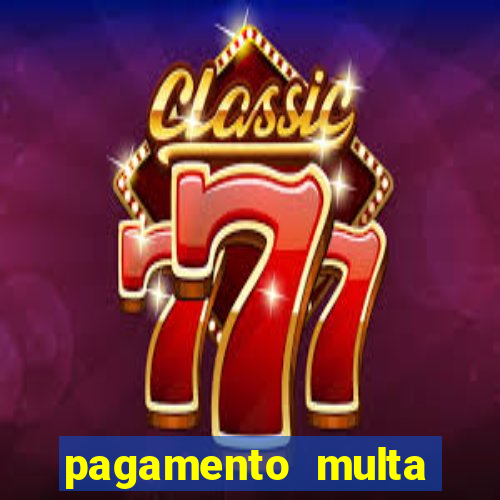 pagamento multa detran mg
