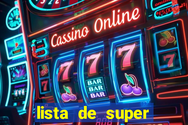 lista de super herois de a a z