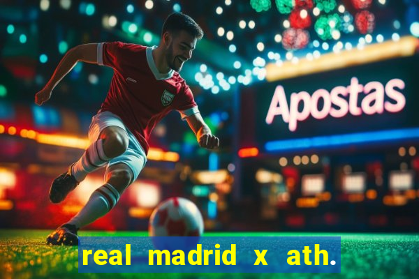 real madrid x ath. bilbao palpite