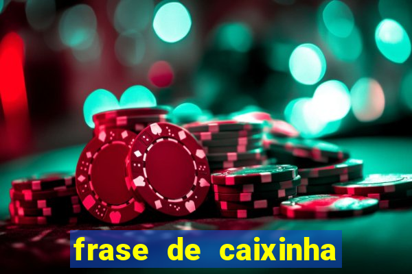 frase de caixinha de natal