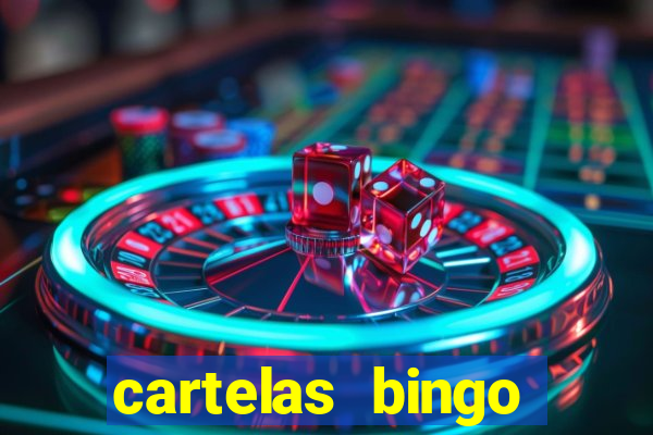 cartelas bingo bingo de palavras para imprimir