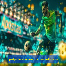 palpite cruzeiro x corinthians