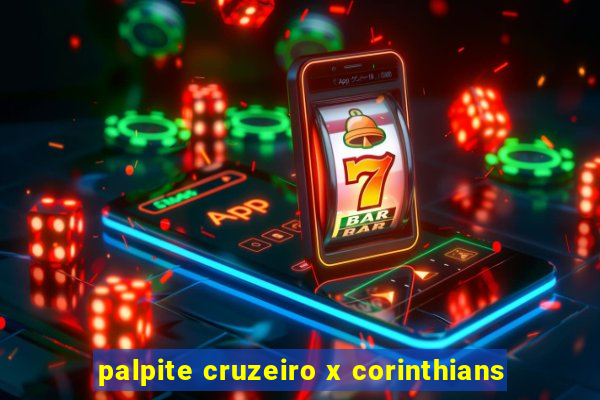 palpite cruzeiro x corinthians