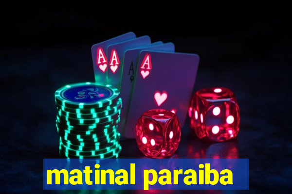 matinal paraiba