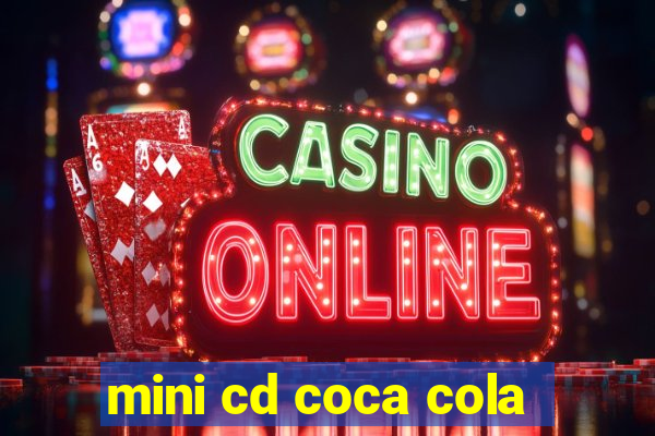 mini cd coca cola