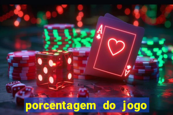 porcentagem do jogo fortune tiger