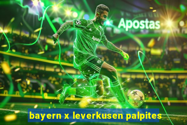 bayern x leverkusen palpites