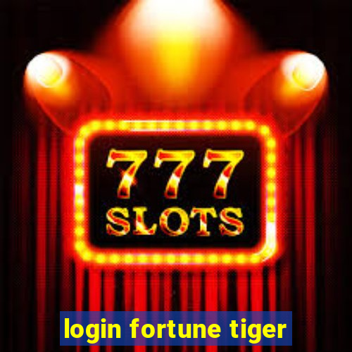 login fortune tiger