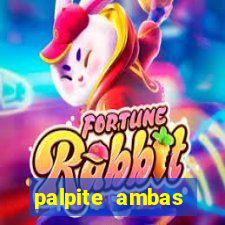 palpite ambas marcam hoje