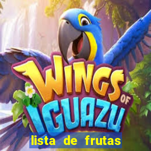 lista de frutas nativas do brasil